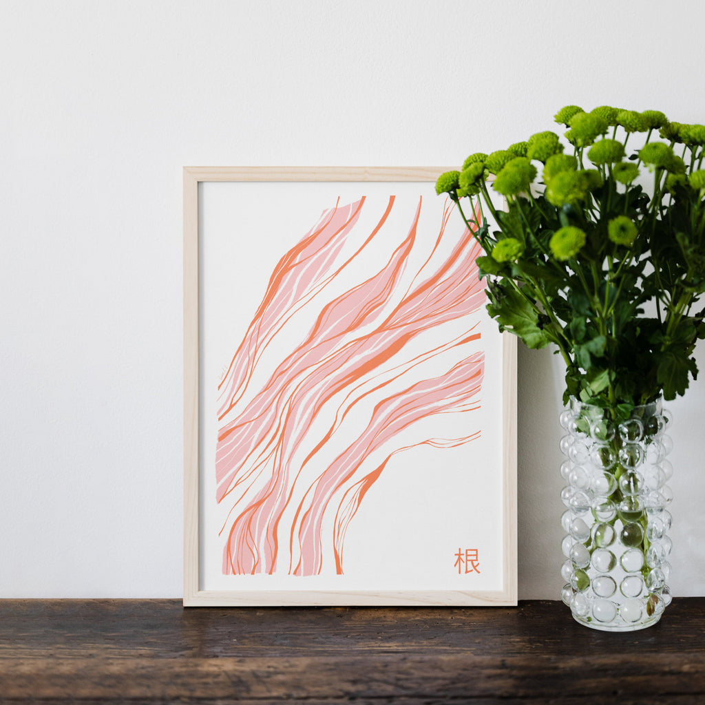 Detail of ROOTS ARTWORK